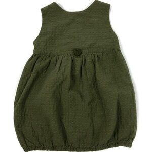 Petit Faune Green Bubble Dress